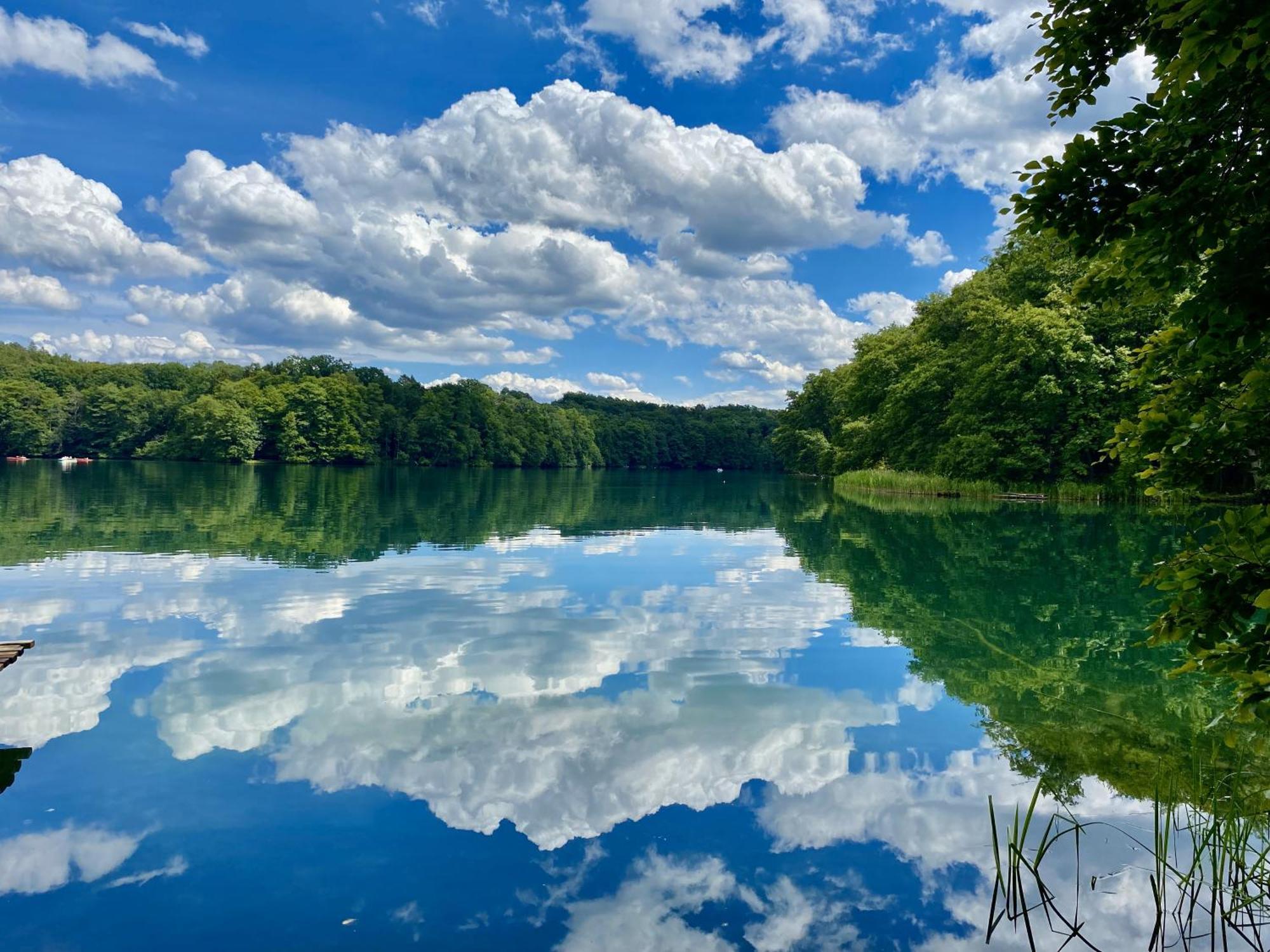 Zielone Okiennice Lagow Esterno foto
